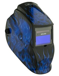ASF8650SGC Auto Darkening Welding Helmet - Blue Skull ASF8650SGC Auto Darkening Welding Helmet - Blue Skull