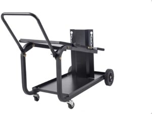 Universal Welding Cart With Fold Down Handle Universal Welding Cart With Fold Down Handle