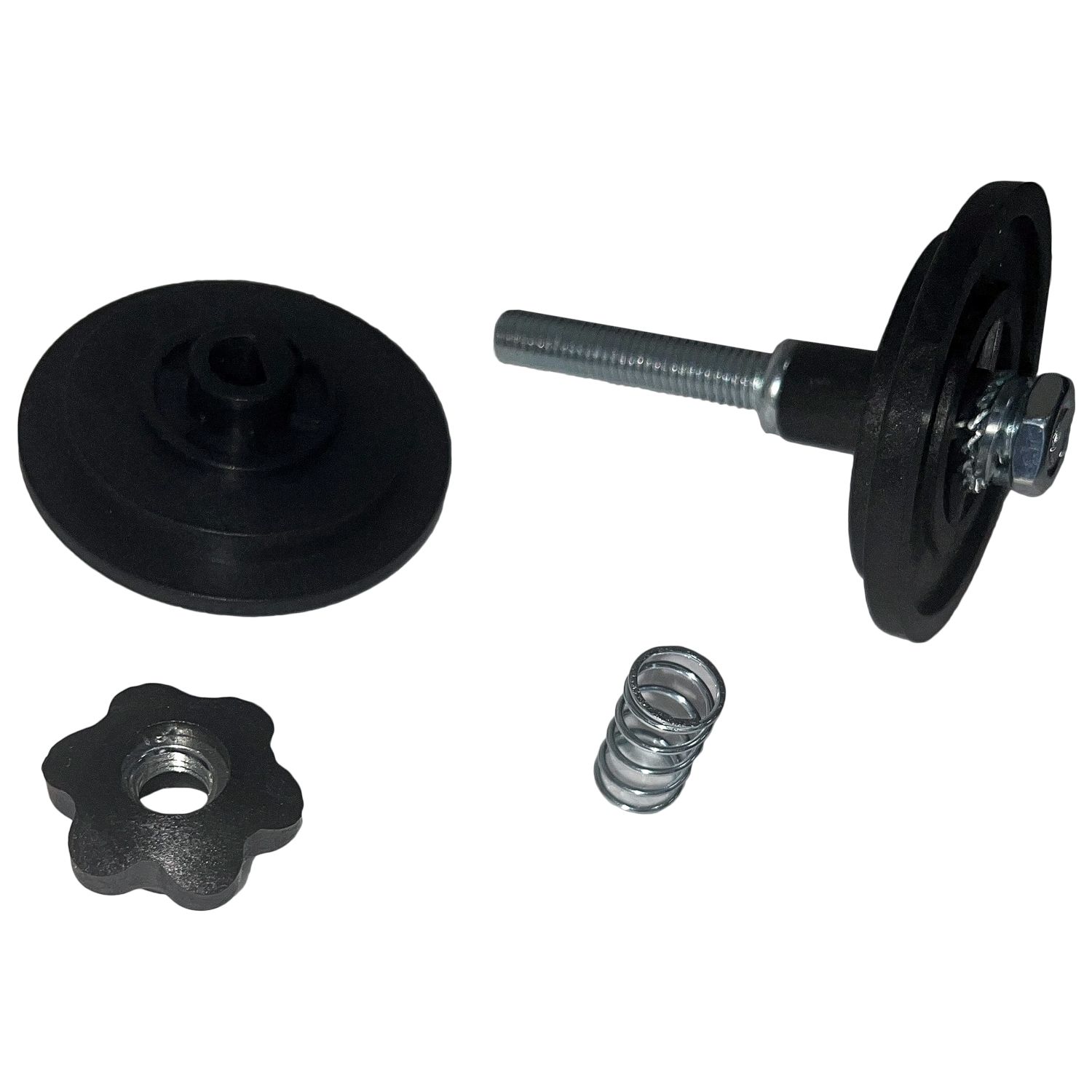 105200009 - Replacement Spool Holder Hardware Kit (3 pieces: Adjusting Nut, Spring, and Loose End of Spool Holder)