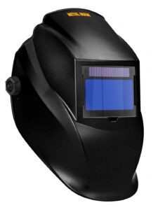 AB8735SGC Big Window 8735 Auto Darkening Welding Helmet - Black