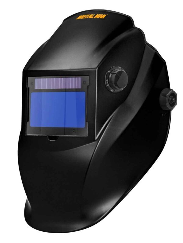 AB8735SGC Big Window 8735 Auto Darkening Welding Helmet - Black