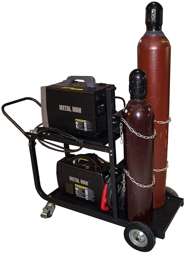 Heavy Duty Single/Dual Bottle Welding Cart