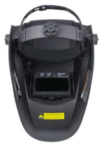 AB8735SGC Big Window 8735 Auto Darkening Welding Helmet - Black